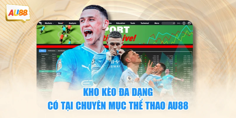 Kho kèo đa dạng có tại chuyên mục thể thao AU88